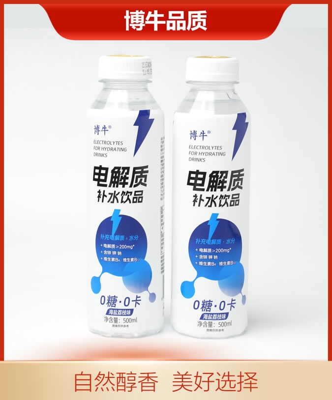 博牛电解质补水海盐荔枝