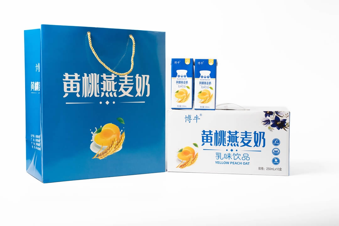 黄桃燕麦奶礼盒