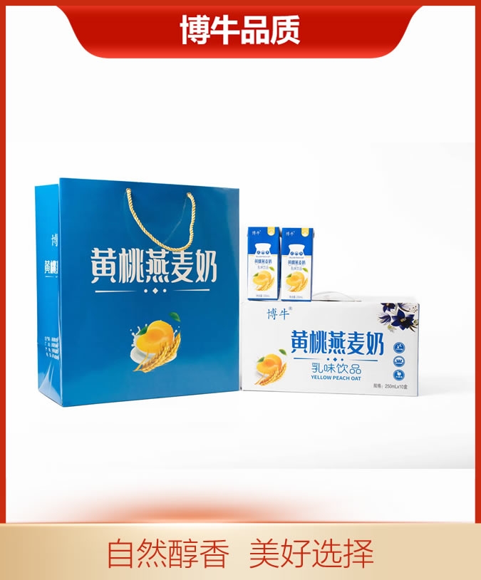 黄桃燕麦奶礼盒