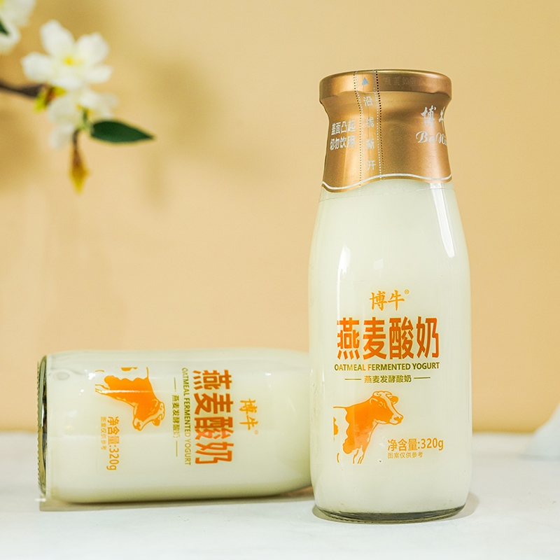 燕麦发酵酸奶